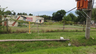 Grandezs daños provocó la tormenta en Pueblo Esther