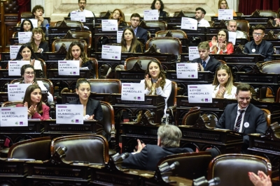 Cambio de roles: una experiencia en diputados con universitarios de todo el país