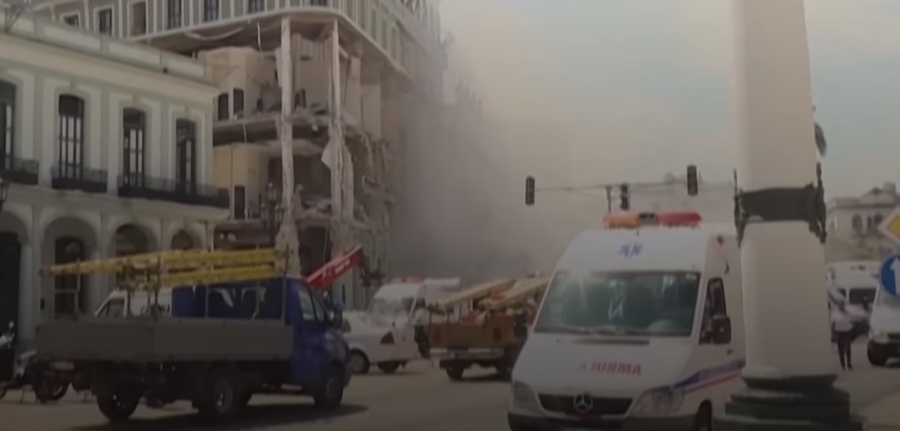 Ocho muertos, 30 heridos y 13 desaparecidos al explotar un hotel en La Habana