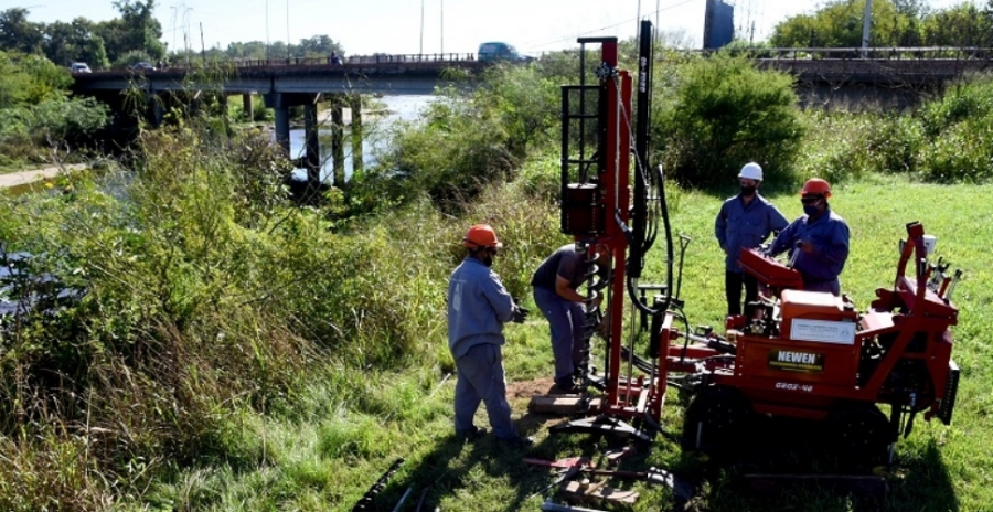 Comenzaron las obras de la Cascada del Saladillo