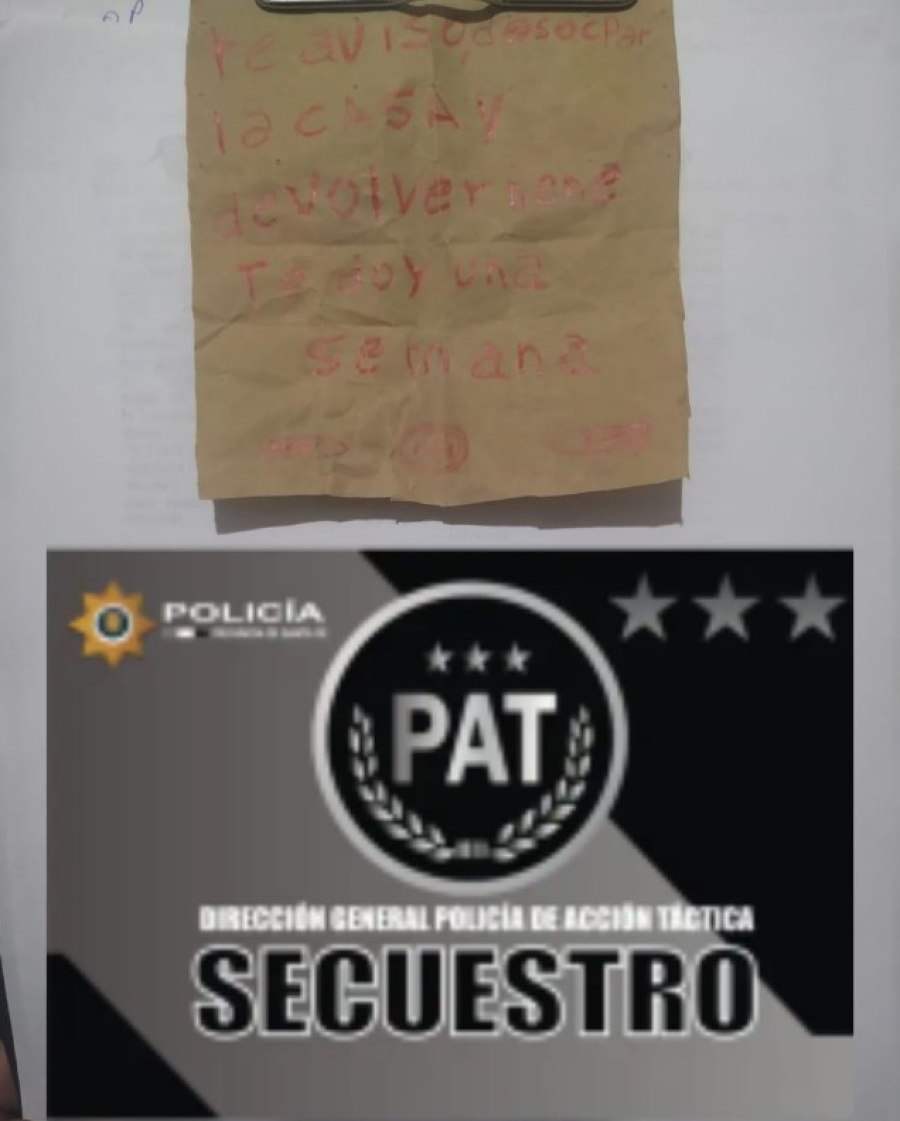 Amenaza: &quot;Te aviso, desocupá la casa y devolve nene te doy una semana&quot;