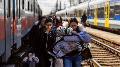 Más de 4 millones de personas abandonaron Ucrania