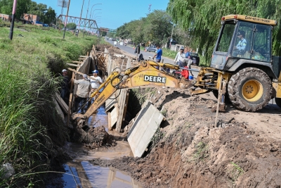 V.G.GÁLVEZ AVANZA CON 4 OBRAS FUNDAMENTALES EN BARRIO CORONEL AGUIRRE