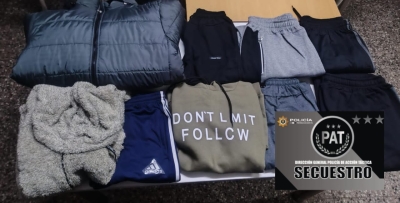 V.G.Gálvez: prisión preventiva para tres acusados de robar un local de ropa en pleno centro comercial