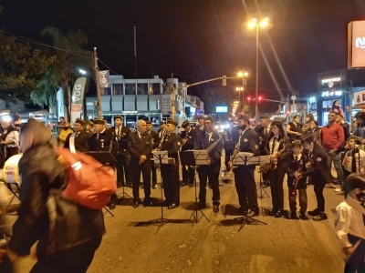 Actos por la apertura del Monumento a los Héroes de Malvinas
