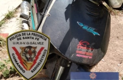 El Comando Radioeléctrico recuperó moto robada