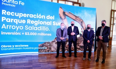 La Provincia invertirá más de 3.000 Millones de pesos en la recuperación del Parque Regional Sur, en Rosario