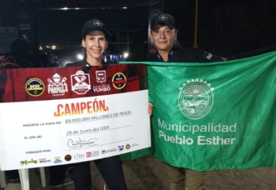 Las Pibas de los Choris, orgullo de Pueblo Esther y campeonas iberoamericanas