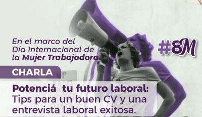 Organizan jornada de capacitación para conmemorar el Día Internacional de la Mujer Trabajadora