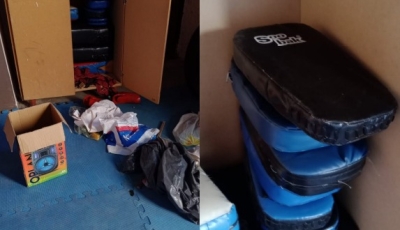 Robo en el SUM del Club Social y Deportivo Alvear