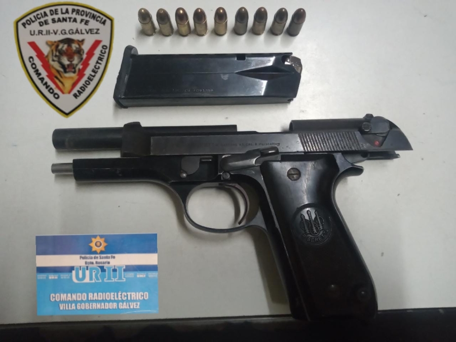 Detenido por amenazas calificadas y portación ilegítima de arma de fuego