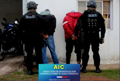 La AIC desarticuló una banda de narcotráfico en el norte provincial