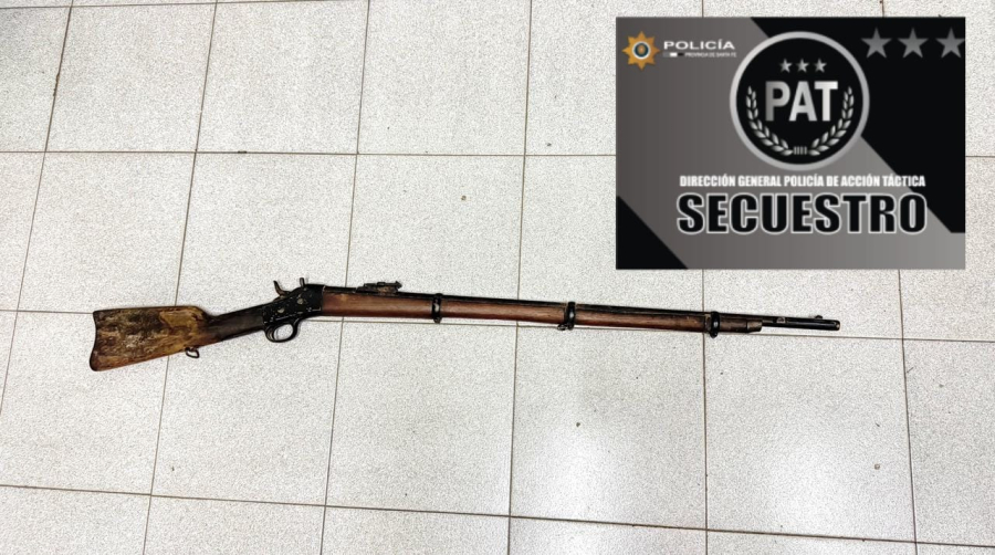 Alvear: secuestran un fusil tras una entrega voluntaria y demoran a un hombre