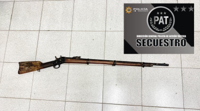 Alvear: secuestran un fusil tras una entrega voluntaria y demoran a un hombre