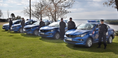 Pueblo Esther recibió 5 nuevos móviles policiales