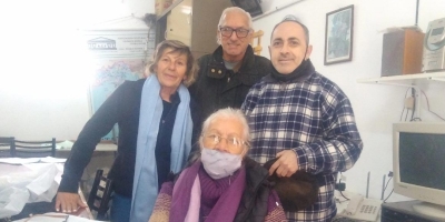 Operativo de ANSES en el Centro de Jubilados de Pueblo Esther