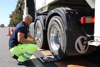 Pesaje de camiones: Provincia detectó excesos de hasta 25.000 kilos y las multas llegan hasta $ 18 millones