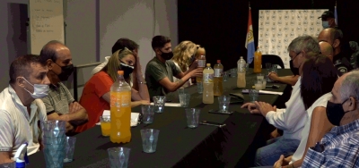 Reunión para frenar las amenazas extorsivas