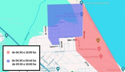 Zona Norte: corte de energía programado para este viernes