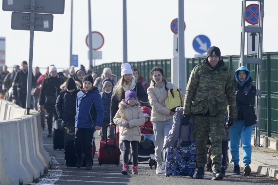 20.000 ucranianos abandonaron el país en un día con destino a Rumania y Moldavia