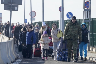 20.000 ucranianos abandonaron el país en un día con destino a Rumania y Moldavia