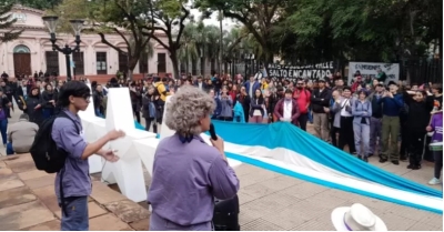 Docentes a la puerta de un nuevo paro: Preparan otra movilización para el martes