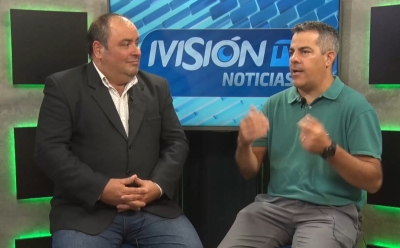 Martín Gherardi, Intendente de Pueblo Esther, Realizó un Balance del Año en Ivisión TV
