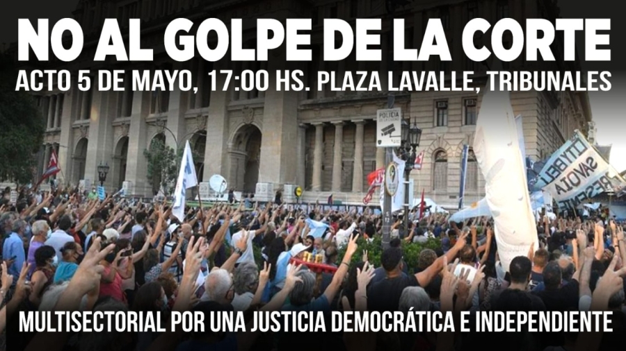 Organizaciones reclamarán a la Corte Suprema "una justicia independiente"