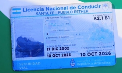 Detienen a un hombre con licencia de conducir apócrifa en Pueblo Esther