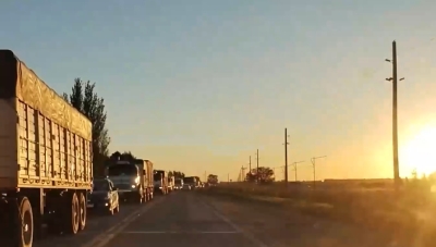 Inconvenientes con el tránsito en la Ruta 16, Pueblo Esther
