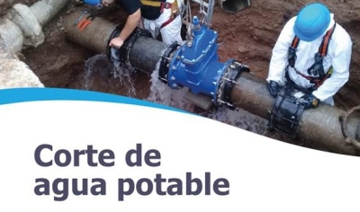 El martes 5 no habrá agua de 9 a 19 en V.G.Gálvez
