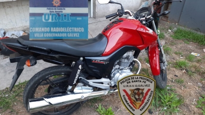 Recuperan dos motos robadas