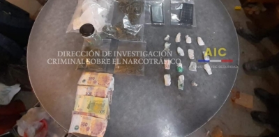 La AIC realizo allanamientos en Arroyo Seco por narcomenudeo