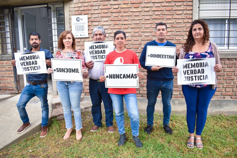 El Concejo de Pueblo Esther en el día de la Memoria Verdad y Justicia