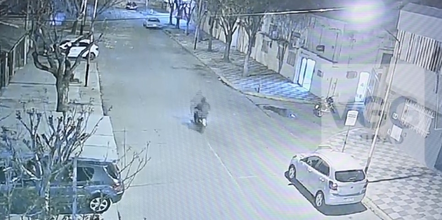 Las imágenes de los tiros a la Municipalidad de Villa Gobernador Gálvez
