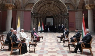 El Papa pidió "apagar la mecha" del antisemitismo en Europa