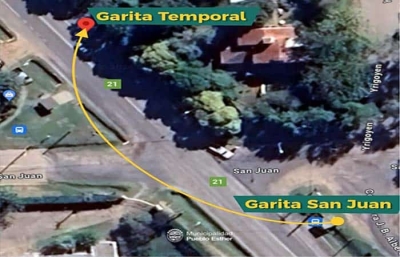 ¿Qué pasará con la garita trasladada de Ruta 21 y San Juan?