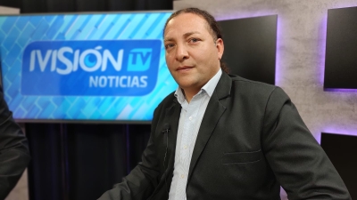 Atilio Lupich, precandidato a concejal en V.G.G, visitó Ivisión Noticias