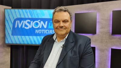 Gustavo Careaga, precandidato a presidente comunal de Alvear, visitó Ivisión Noticias