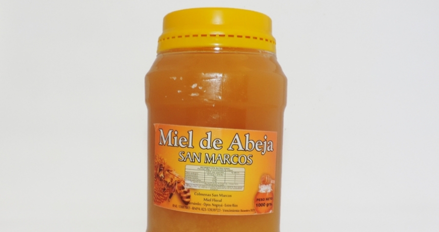 Alerta alimentaria por alimento no seguro: miel de abeja San Marcos