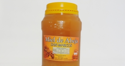 Alerta alimentaria por alimento no seguro: miel de abeja San Marcos