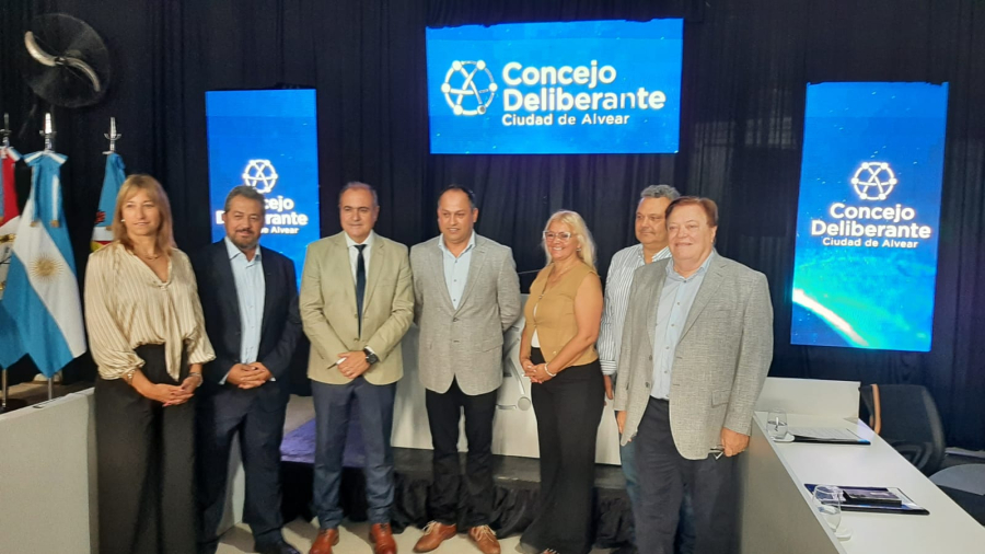 Apertura histórica del Concejo Deliberante de Alvear: autoridades y concejales delinearon los primeros ejes de trabajo