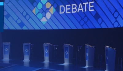 Arrancó el debate presidencial, miralo en Ivisión TV