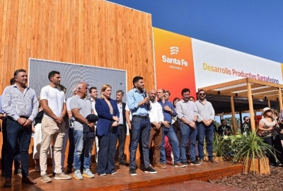 Pullaro en Expoagro dijo que &quot;no se van a dejar extorsionar por el Gobierno Nacional&quot;