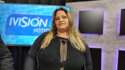 Analía Villanueva, precandidata a concejal en Pueblo Esther, visitó Ivisión Noticas