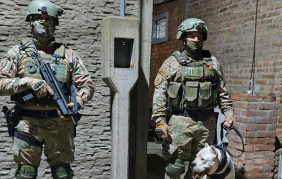 Alvear: Cuatro personas aprehendidas en allanamientos por microtráfico