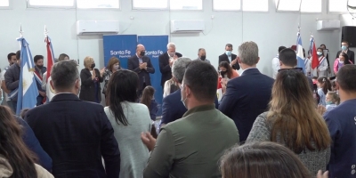 Se inauguró el nuevo edificio de Jardín Infantes de Pueblo Esther