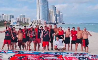 V. G. Gálvez acompañó a la Lepra en Miami