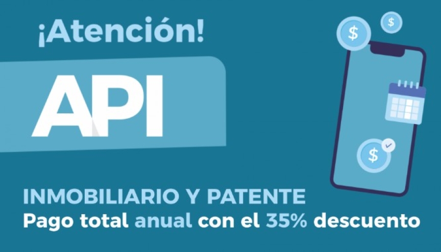 Descuento del 35% en el pago anual del Impuesto Inmobiliario y la Patente
